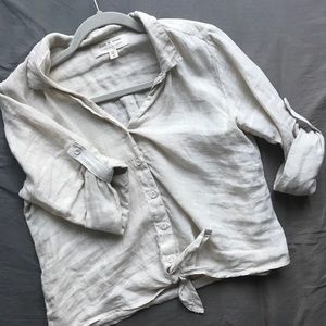 Cloth and stone linen shirt